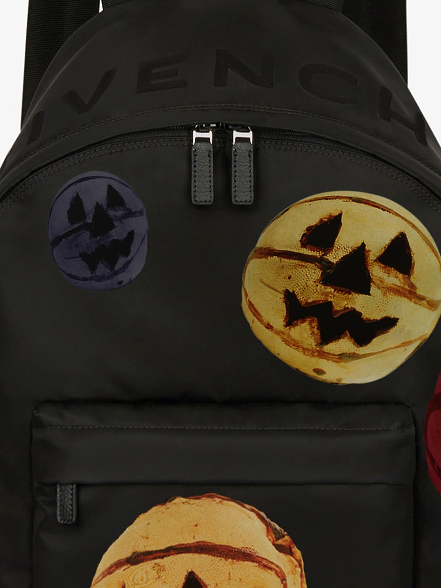 Essentiel U backpack in cordura with ceramic prints