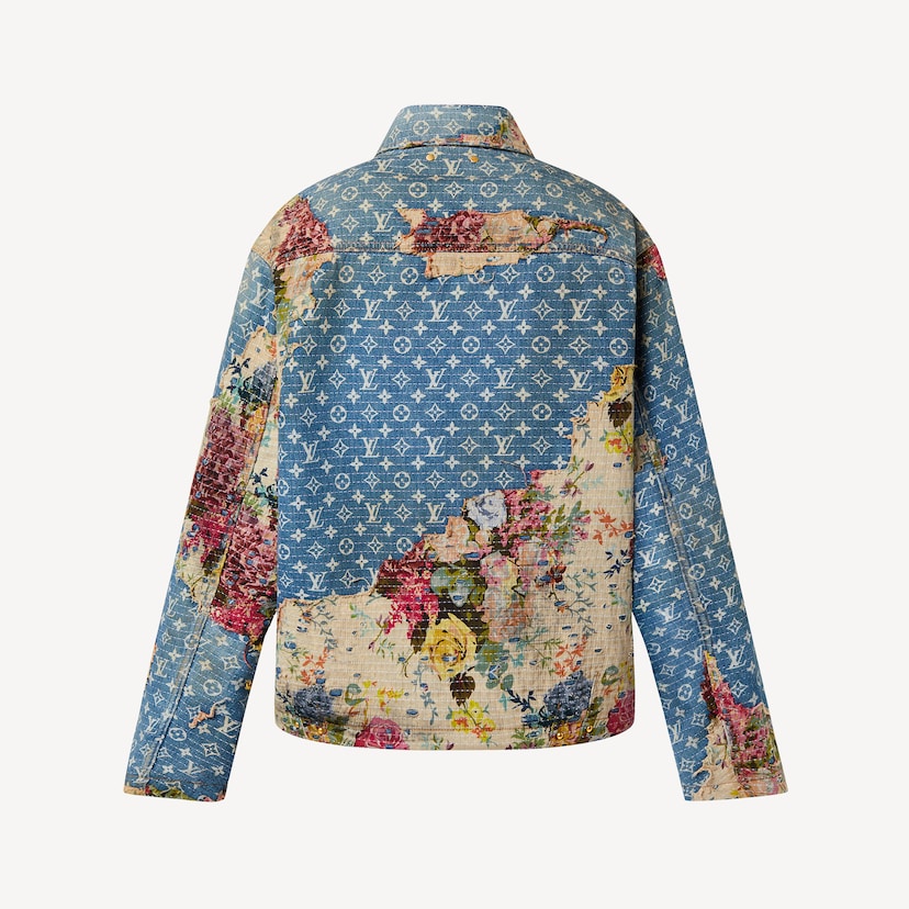DESTROYED WORKWEAR DENIM JACKET