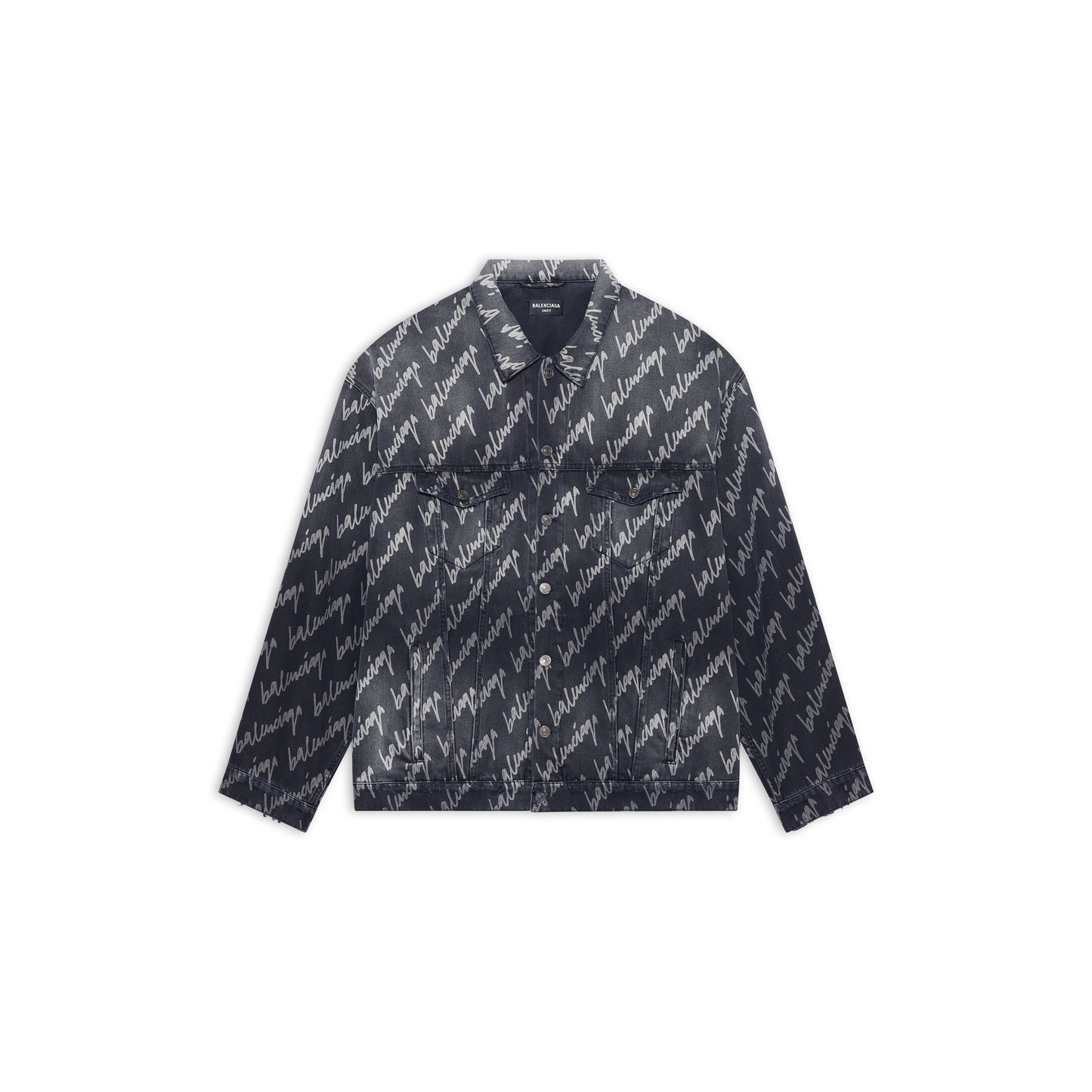 ALLOVER LOGO OVERSIZED JACKET