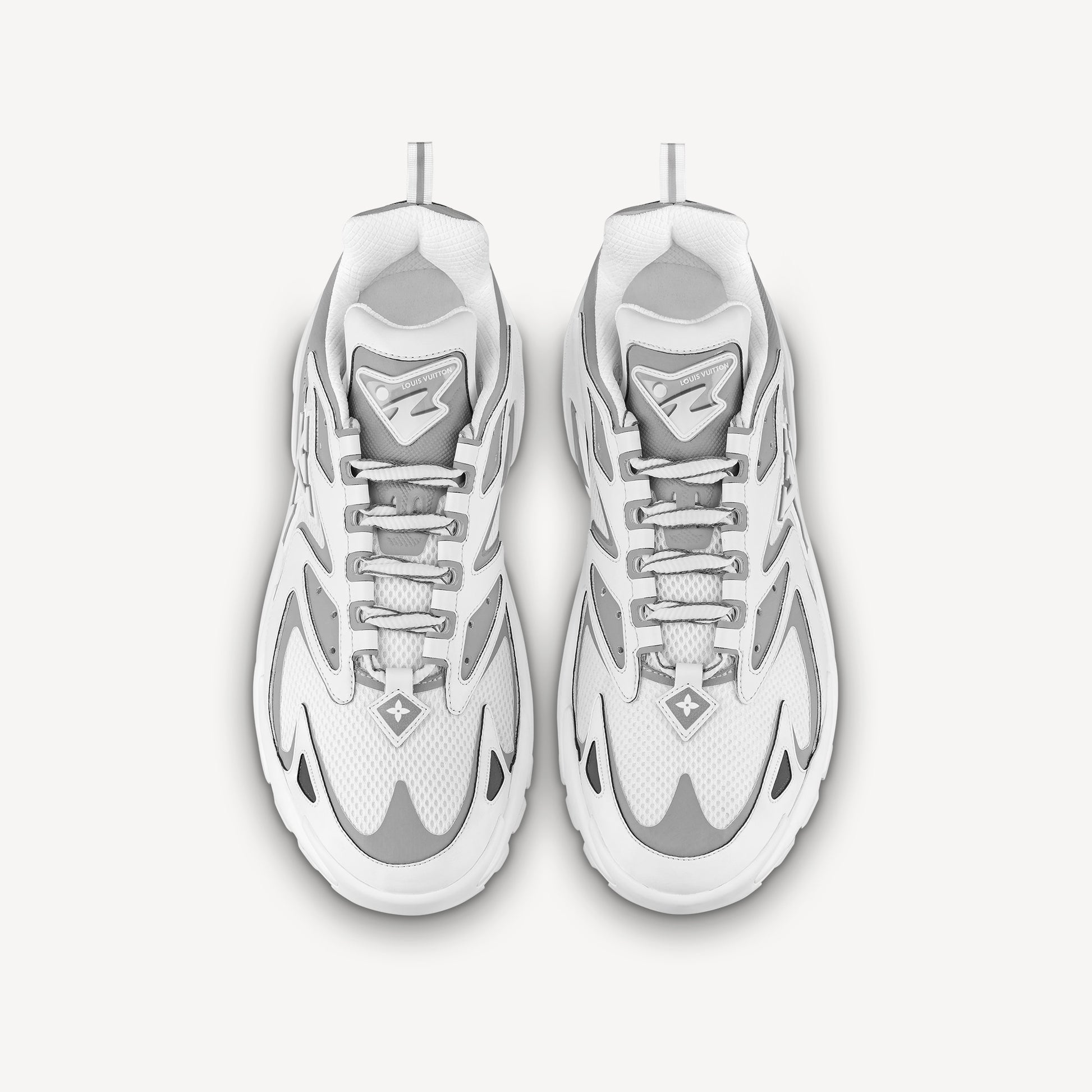 Louis Vuitton Black & Grey 'Runner Tatic' Sneakers